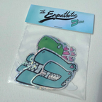 The Empathetic Dino Sticker Pack Limited Edition (1 of 200)