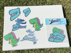The Empathetic Dino Sticker Pack Limited Edition (1 of 200)
