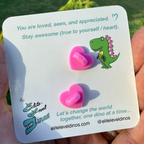The Empathetic Dino Collectible Pin, Limited Edition (1 of 100)