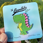 The Empathetic Dino Collectible Pin, Limited Edition (1 of 100)