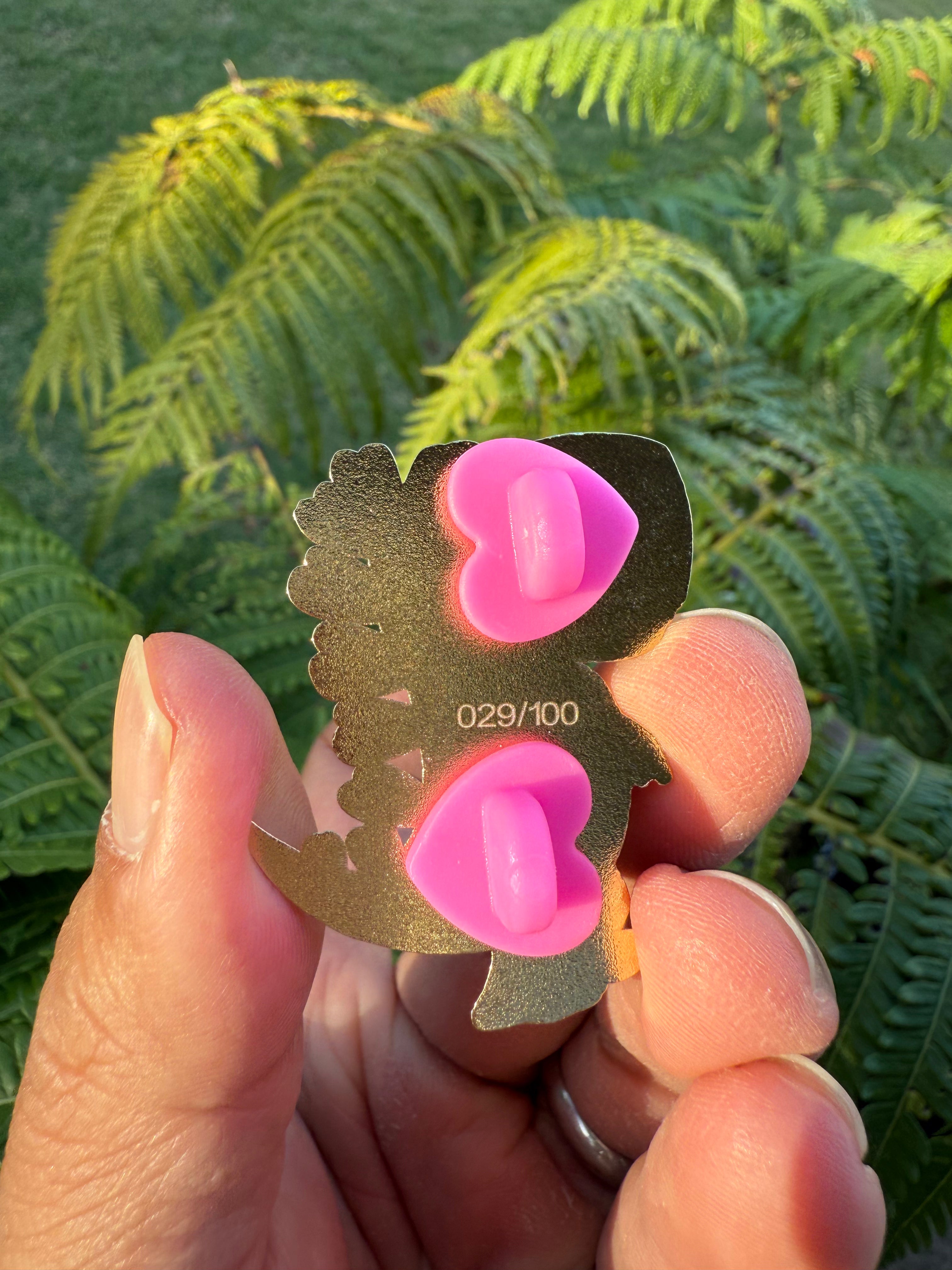 The Empathetic Dino Collectible Pin, Limited Edition (1 of 100)